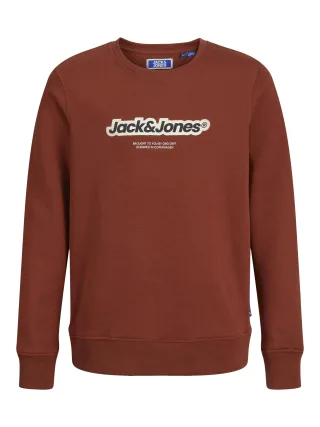 JACK&JONES - JORVESTERBRO NEWTON BRNDG SW CN BF JNR brandy brown - Gr. - 152