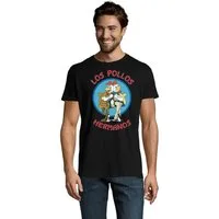 Blondie & Brownie T-Shirt Herren Los Pollos Hermanos Saul Logo Print