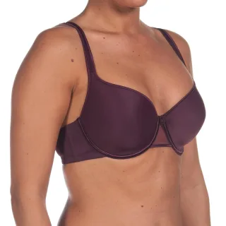 SARA Damen-Mikrofaser-BH mit Unterbrustbügel und gepolsterten Cups