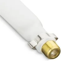 deleyCON deleyCON Fensterdurchführung SAT Kabel 21,5cm Länge 16cm flexibel SAT-Kabel