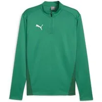 PUMA Langarmshirt Puma Herren Langarmshirt teamGOAL Training 1/4 Zip Top 658629