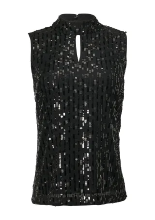 comma - Bluse schwarz - Gr. - 36