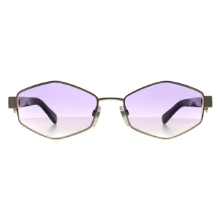 Marc Jacobs Oval Damen Gold Violett Gradient MARC 496/S