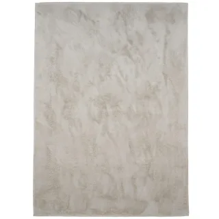 Consilio Concept Fellteppich, Greige, Textil, Uni, Rechteckig, 200x290 cm, Oeko-Tex® Standard 100, für Fußbodenheizung geeignet, Teppiche & Böden, Teppiche, Fellteppiche