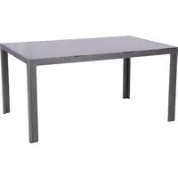 Trend Line Gartentisch TrendLine Glastisch New York anthrazit, Witterungsbeständig