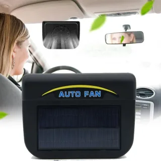 Solar Power Car Cooling Fan Radiator Car Window Auto Air Vent Cool Fan Cooler Solar Panel Energy Saving Ventilation Syst