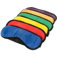 Sport-Thieme Spiel Dunkelbrillen-Set Dark, Waschbar, da aus Polyester mit einer Schaumstoffschicht