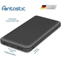 fontastic Renz 10 Black Powerbank 10000 mAh