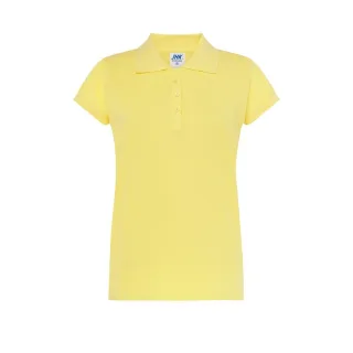 JHK - Poloshirt für Damen (Hellgelb)