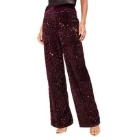 Friends Like These Samthose Friends Like These Samt-Hose mit Pailletten Petite (1-tlg)