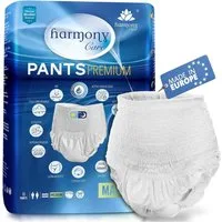 Harmony Care Windeln für Erwachsene - MAXI Windelhosen für Erwachsene - Inkontinenz Pants (saugstarke Erwachsenenwindeln, 8-St., Windeln für Männer, Frauen, Jugendliche), Auslaufsichere Pampers für Erwachsene