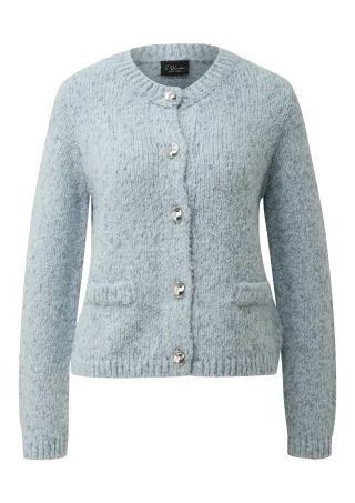 s.Oliver BLACK LABEL - Strickjacke blau - Gr. - 44