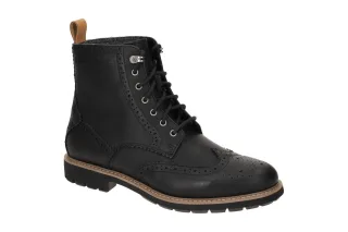 Clarks Batcombe Lord 26134857 7 Herrenstiefelette Schwarz Elegant