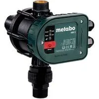 Elektronischer Druckschalter mit Trockenlaufschutz HM3 (628799000) grün/schwarz, Druckschalter für Gartenpumpen, bis 10 bar