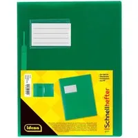 Idena Hefter Idena 307853 - Schnellhefter für DIN A4, mit Überbreite, aus Polypropy