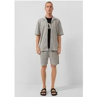 QS Shorts Bermuda Jogger-Shorts mit Struktur