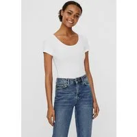 Vero Moda Rundhalsshirt VMMAXI MY SOFT SS U-NECK