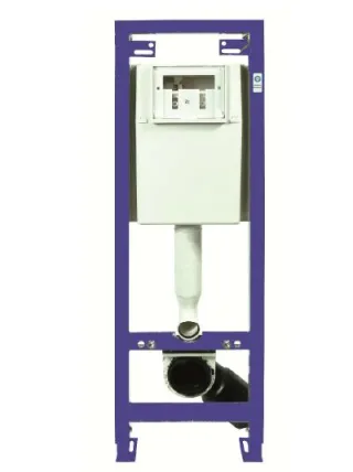 Neuesbad WC Vorwand-Element, B:360, H:1180mm, blau, pulverbeschichtet NB111300005
