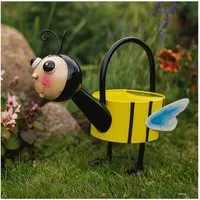 HTI-Living Gartenfigur Gartendekoration Gießkanne Biene, (Stück, 1 St., 1 Kanne), Geschenkidee