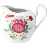 Seltmann Weiden Milchkännchen Amina Ostfriesenrose, 0,17 l, (1-St), Kleines Kännchen, Kanne mit Relief