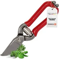 Topanbieter999 Gartenschere mit Bypass-System, ergonomischer Griff, Verschluss hinten, ideal für kleine Hände