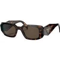 PRADA Sonnenbrille Prada PR 17WS Sonnenbrille Acetat Tortoise Braun Rechteckig