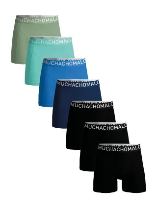 Muchachomalo Herren Boxershorts – 7 Stück – Herren Unterhosen
