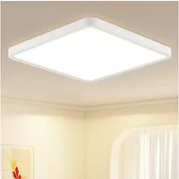 Nettlife LED Panel LED Panel 23/30CM Deckenleuchte Lampe 18/21W, LED fest integriert, Neutralweiß, Schlafzimmer Badezimmer Küche Flur