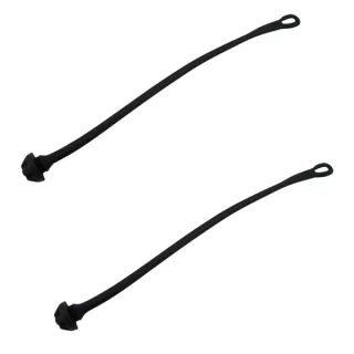 2x Halteband Gummi Hutablage Heckablage Gummi Kofferraum für VW Golf 2 3 Polo 6N