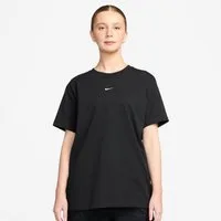 Nike Sportswear T-Shirt W NSW CLASSIC SS TEE Kurzarm, mit Rundhalsausschnitt, aus Baumwoll-Jersey, normale Länge