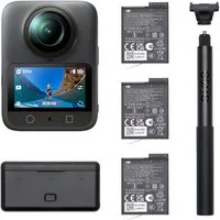DJI Osmo 360 Adventure Combo Action Cam (8K, WLAN (Wi-Fi), Bluetooth, 360°-Kamera)