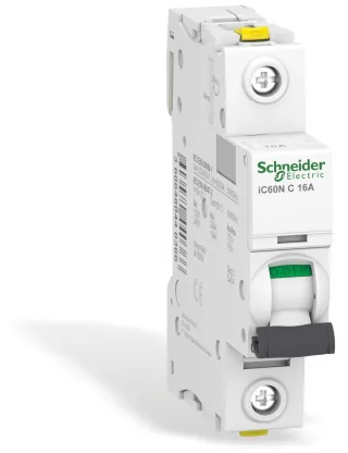 SCHNEIDER ELECTRIC Leitungsschutzschalter A9F04116, iC60N, C, 16A