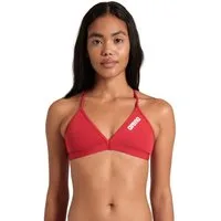 Arena Bustier-Bikini Arena Damen Bikinioberteil Team Swim Top Tie Back Solid 004768