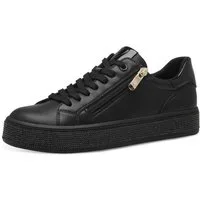 MARCO TOZZI Plateausneaker, Freizeitschuh, Halbschuh, Schnürschuh in veganer Verarbeitung