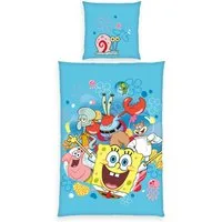 Sponge Bob Bettwäsche Sponge Bob, Renforcé, 2 teilig, Wendebettwäsche