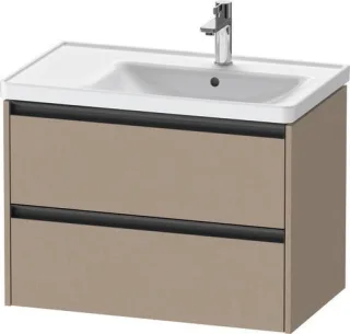 Duravit Ketho.2 Waschtischunterbau wandhängend Leinen Matt 784x455x549 mm - K25286075750000 K25286075750000