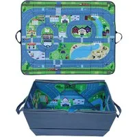 HECKBO Rücksitzorganizer 4 in1 Kinder Auto Organizer & Spielmatte