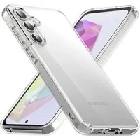 CoolGadget Handyhülle Silikon Handy Hülle Slim für Samsung Galaxy A35 5G 6,6 Zoll, dünne TPU Schutzhülle Case in transparent / durchsichtig