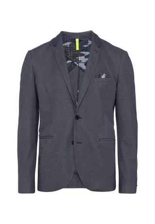 CALAMAR - 2 Tone Sakko dark blue - Gr. - 62