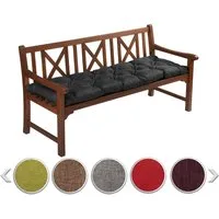 sunnypillow Bankauflage Bankauflage Stuhlkissen viele Farben und Größen zur Auswahl, 140 x 60 cm