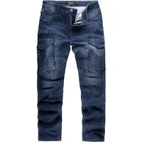 REPUBLIX Cargohose DAWSON Herren Sweathose in Stretch Denim Jeans