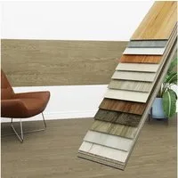 Hexim Vinylboden, Vinyldielen 0,97m² selbstklebend PVC Wandverkleidung Bodenbelag Holzoptik 91x15cm Paneele für Wand & Boden Holzdielen braun (7 Dielen Smoky Oak - 1801-11)