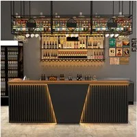 Muxing Empfangstheke in Linienoptik für Restaurant und Bar (1-St)
