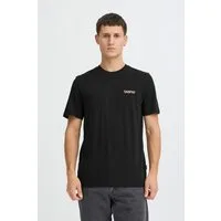 Blend Rundhalsshirt BHFlow (1-tlg) Lässiges T-Shirt mit Logo