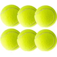 Athlejoy Tennisball 6X Tennisbälle- gelb für Training & Wettkampf Tennis (6-St)
