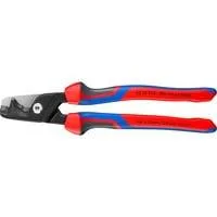 StepCut XL Kabelschere 95 12 225, Schneid-Zange rot/blau, Länge 225mm