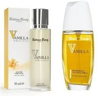Bettina Barty Eau de Toilette Vanilla EDT Spray 50 ml & Deodorant Natural Spray 75ml, EdT