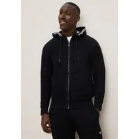 KangaROOS Kapuzensweatjacke schmale Passform, mit Kordelzug an der Kapuze, viele Details
