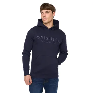 Crosshatch - "Haromere" Kapuzenpullover für Herren (Marine)