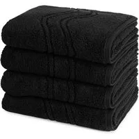ROSS Handtuch Set Cashmere feeling, Walkfrottee (Spar-Set, 4-St), 4 X Handtuch im Set - Baumwolle - Saugstark